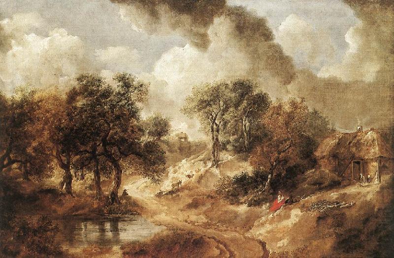 Landscape in Suffolk sdg, GAINSBOROUGH, Thomas